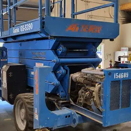 2015 Genie GS-5390 RT Rough Terrain Scissor Lift