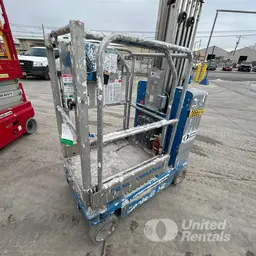 2018 Genie GR-20 Self-Propelled One-Person Lift