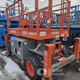 2017 Skyjack SJ6826RT Rough Terrain Scissor Lift