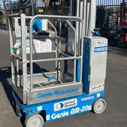 2019 Genie GR-20 Self-Propelled One-Person Lift