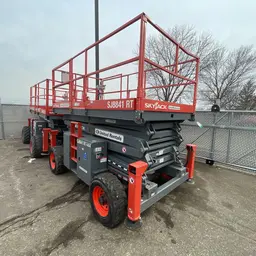 2019 Skyjack SJ8841RT Rough Terrain Scissor Lift