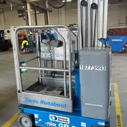 2018 Genie GR-20 Self-Propelled One-Person Lift