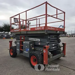 2016 Skyjack SJ8841RT Rough Terrain Scissor Lift