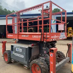 2018 Skyjack SJ6832RT Rough Terrain Scissor Lift