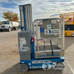 2017 Genie GR-20 Self-Propelled One-Person Lift