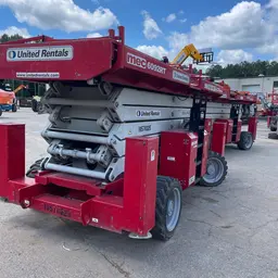 2017 MEC 6092RT Rough Terrain Scissor Lift
