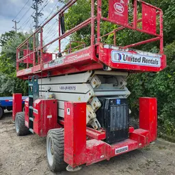 2017 MEC 6092RT Rough Terrain Scissor Lift
