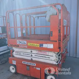 2019 Snorkel S3219E Scissor Lift