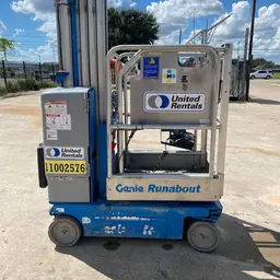 2019 Genie GR-20 Self-Propelled One-Person Lift