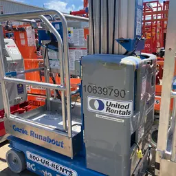 2017 Genie GR-20 Self-Propelled One-Person Lift
